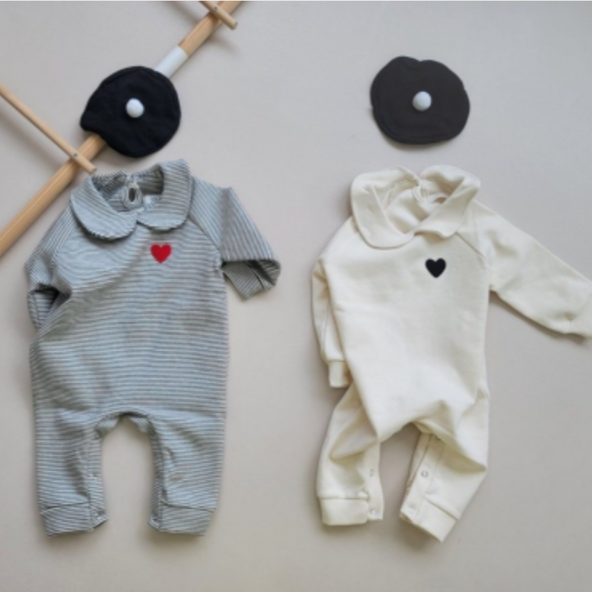 Beret Romper Set (6~12M)