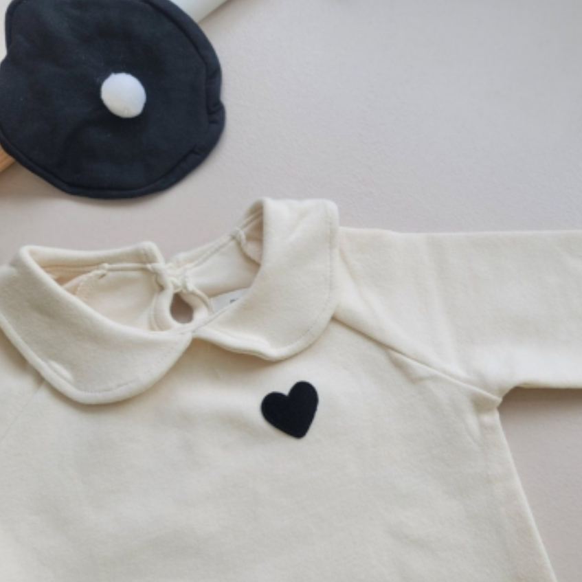 Beret Romper Set (6~12M)
