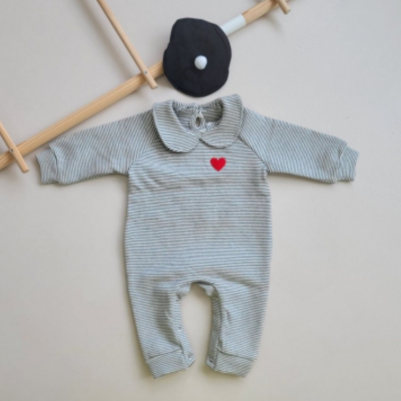 Beret Romper Set (6~12M)