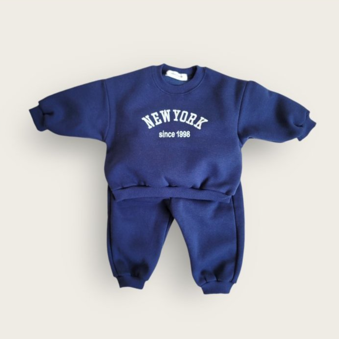 New York Top & Bottom Set (Fleece)