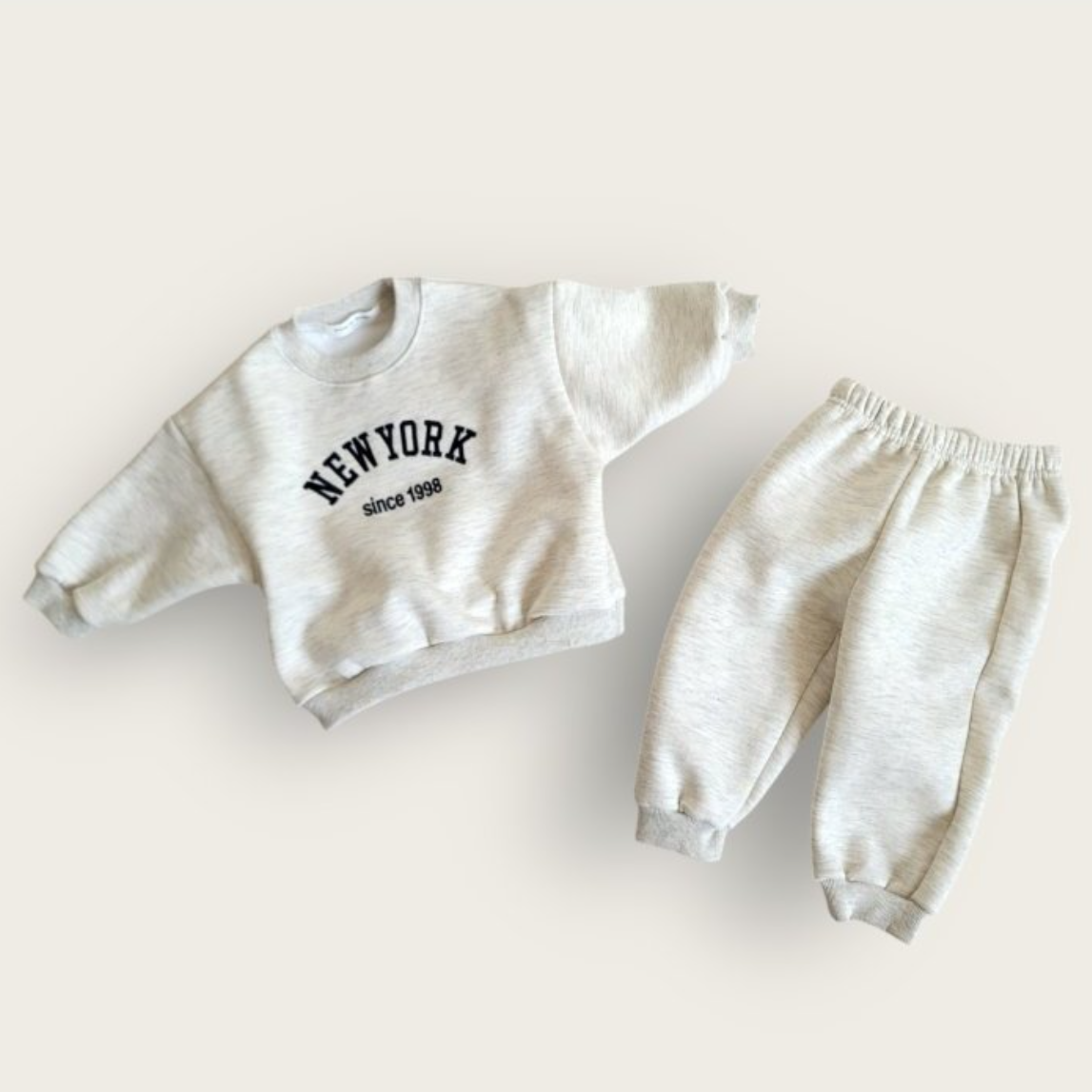 New York Top & Bottom Set (Fleece)