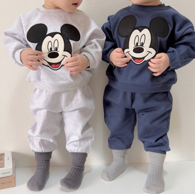 Smiley Mickey Top & Bottom Set