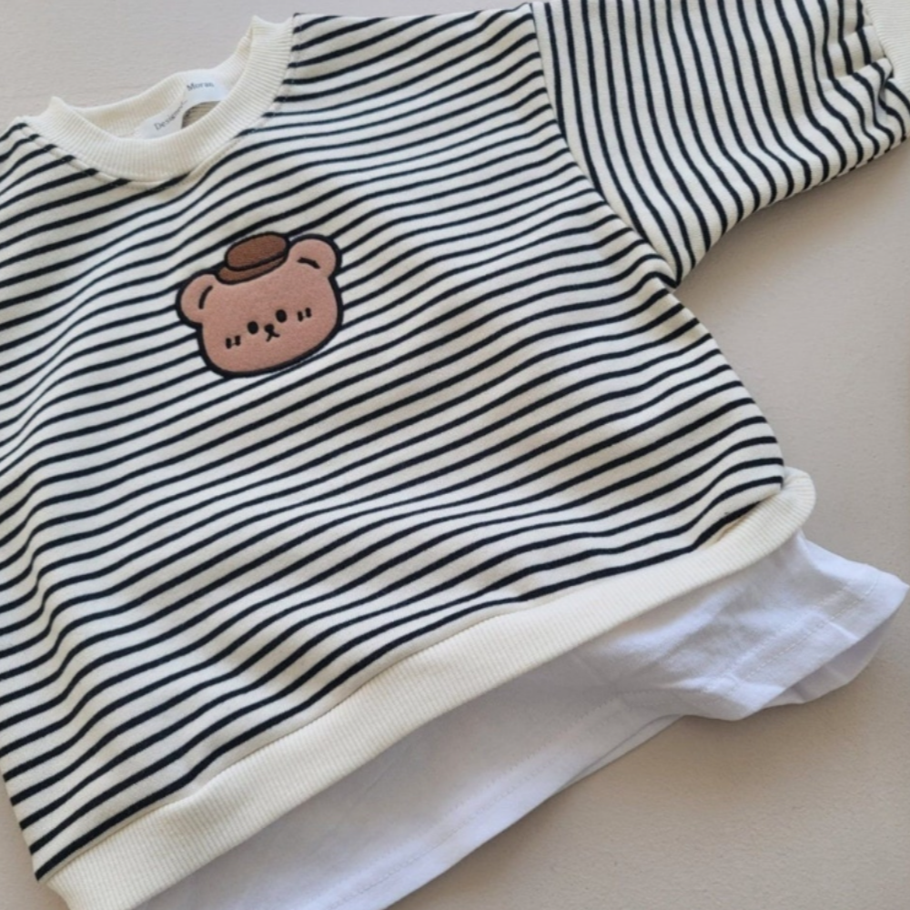 Hat Bear Top & Bottom Set