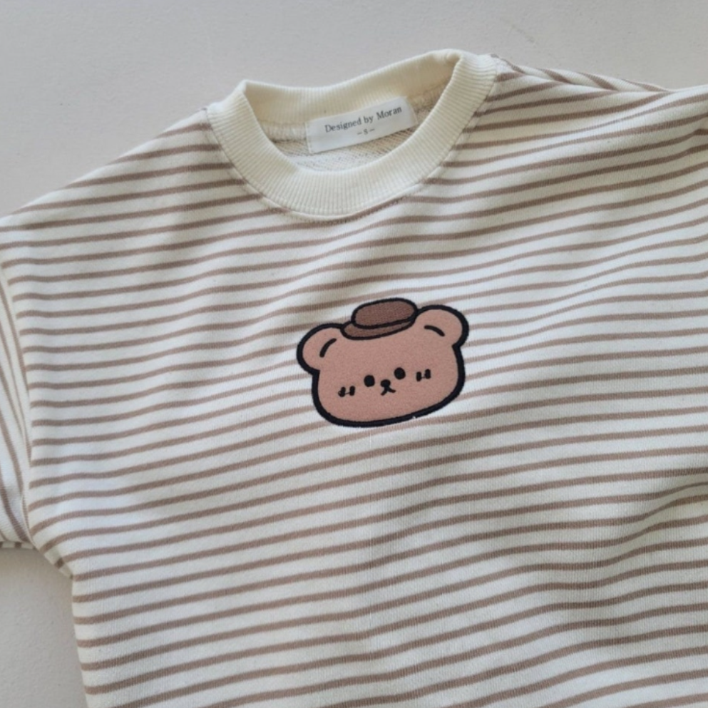 Hat Bear Top & Bottom Set